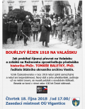 Bouřlivý rok 1918