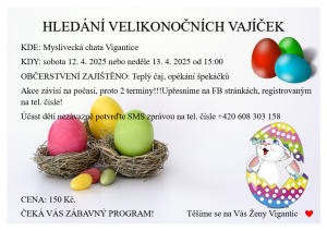 Veselé hledání vajíček na jaře