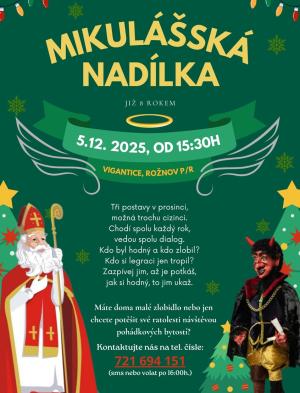 Mikuláš a pohádkové bytosti